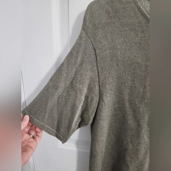 Vintage John Patrick for geoda design green open knit cardigan set beachy Large - Picture 12 of 16